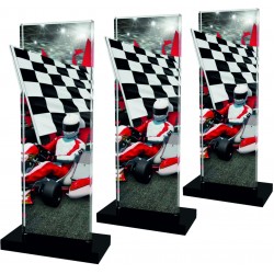 Standaard – karting acryl Sportprijzen Plaza